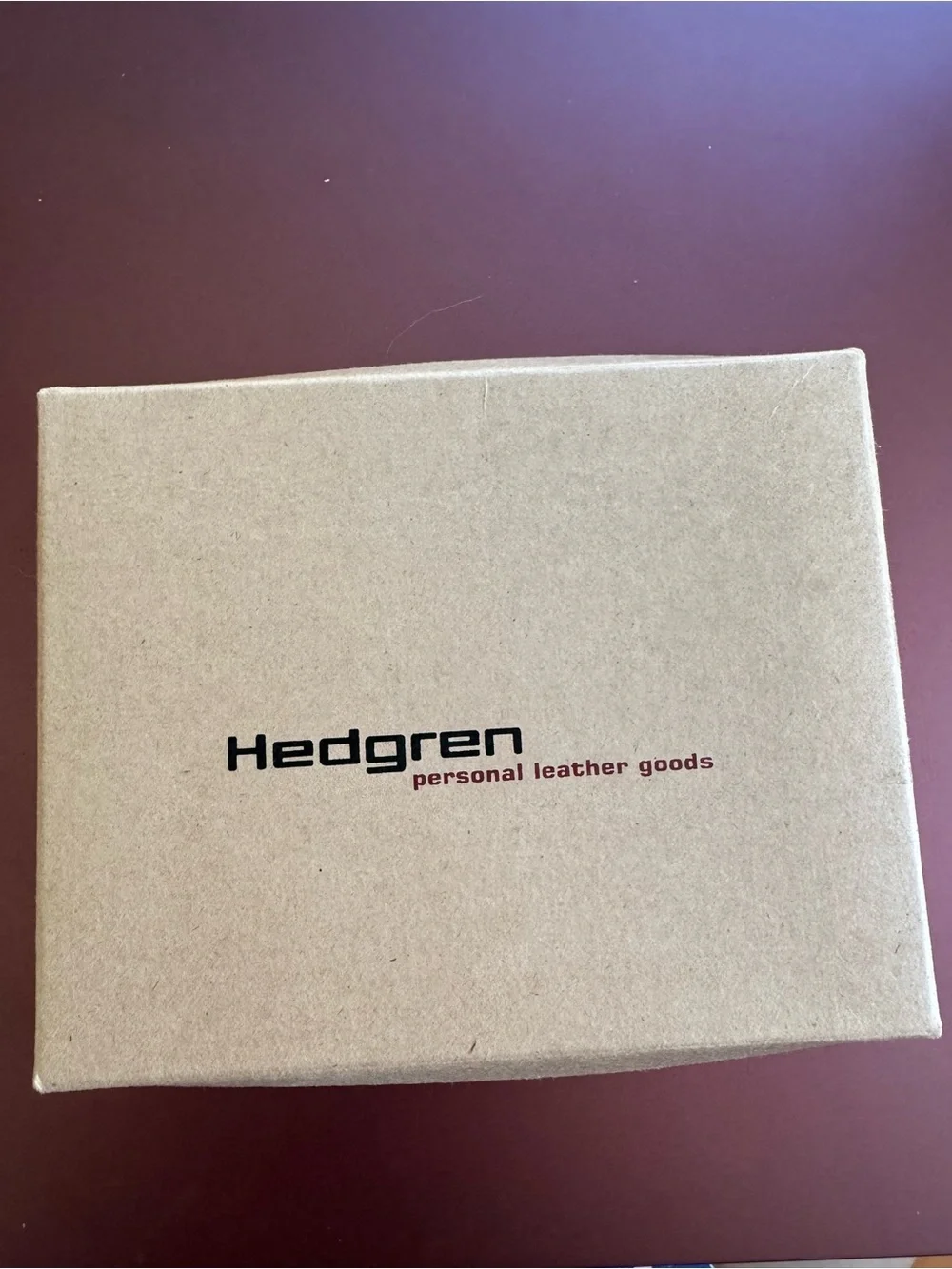 New in box, Hedgren Black Leather Men's Bifold Wallet